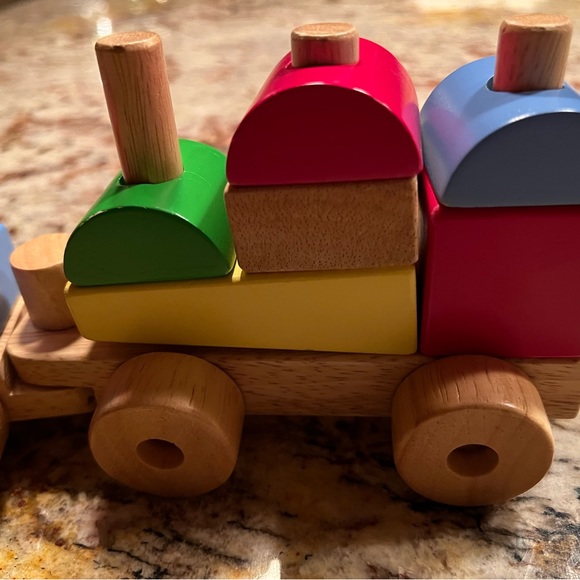 Pottery Barn Vintage Pull toy wooden - Picture 3 of 4